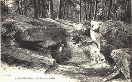 Carte Postale Ancienne De  VAUMOISE, La Cave Du Diable - Vaumoise
