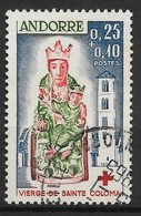 ANDORRE VIERGE DE SAINTE COLOMA N° 172 OBLITERATION CHOISIE - Used Stamps