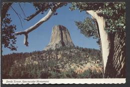 Devils Tower - Nationaal Park In Wyoming , Hulett . V.S - NOT Used. - See The 2 Scans For Condition.(Originalscan ) - Autres & Non Classés