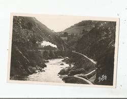 ITXASSOU "BASSES PYRENEES" 9 LES GORGES DU PAS DE ROLAND. PASSAGE DU TRAIN - Itxassou