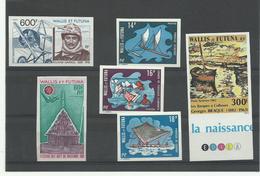 Wallis & Futuna, Non Dentelés, Unperforated, Neufs ** MNH Cote YT 150€ - Non Dentellati, Prove E Varietà