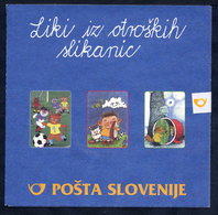 SLOVENIA 2000 Children's Book Illustrations S/a Booklet MNH / **.  Michel 291-93 MH - Eslovenia