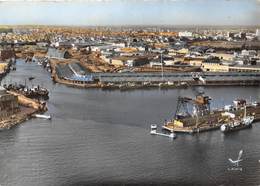 56-LORIENT- LE PORT DE PÊCHE VUE DU CIEL - Lorient