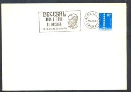 78818- KING DECEBALUS OF DACIA SPECIAL POSTMARK ON COVER, ENDLESS COLUMN STAMP, 1981, ROMANIA - Cartas & Documentos