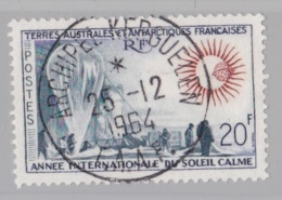 TAAF :  No 21 Oblitération Archipel Kerguelen  Beau Cachet Rond  . Cote 75 € - Usados