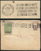 TOPIC MEDICINE: Cover Containing Printed Matter, Used In Buenos Aires On 22/JUN/1940 Franked With 2c., And Machine Cance - Medicine