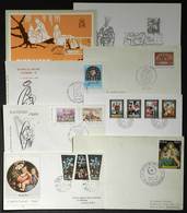 TOPIC CHRISTMAS: Topic Christmas: 71 Covers With Stamps Or Special Postmarks, VF! - Christmas