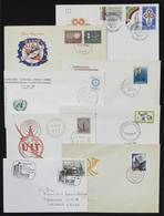 TOPIC TELECOMMUNICATIONS: Topic Telecommunications: 25 Covers With Related Stamps Or Special Postmarks, VF! - Télécom