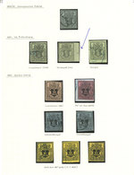 GERMANY: Old Collection On Pages, With Several Good Values, Fine To Very Fine General Quality, Scott Catalog Value US$2, - Hanover
