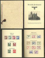 GERMANY: GIFT BOOK Of The German Post Given To Those Attending The UPU Congress Held In Buenos Aires In 1939, With Stamp - Otros & Sin Clasificación