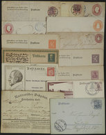 GERMANY: 14 Varied Postal Stationeries, Several Used, Some With Small Defects, Interesting! - Otros & Sin Clasificación