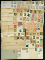 GERMANY: Over 80 Postal Stationeries, Mostly Postal Cards (many Double), And In General Of Fine Quality! - Altri & Non Classificati