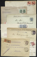 GERMANY: OFFICIAL STAMPS: 7 Covers Used Between 1921 And 1923, Interesting! - Vorphilatelie
