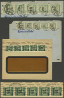 GERMANY: PERFINS + INFLA: 2 Covers Of SE And NO/1923 With Infla Postages Of 75,000Mk. And 100,000,000,000Mk. (100 Billio - Precursores