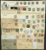 GERMANY: About 43 Postal Stationeries Used In Varied Periods, Most Of Fine Quality. There Are Some Very Interesting Canc - Prefilatelia