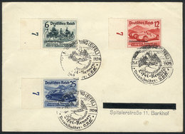 GERMANY: Cover With The Set Yvert 629A/C (Nürburgring Car Racing) With Special Postmark Of 21/MAY/1939, Very Nice. Value - Prephilately