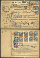 GERMANY: Dispatch Note Of A Parcel Post Sent From Schonbach To Buenos Aires On 16/MAR/1940 By Steamer Conte Grande, With - Prephilately