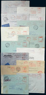 GERMANY: 13 Covers Sent To Argentina In 1941 With Metered Postages, All With Nazi Censor Marks, Very Nice And Interestin - Precursores