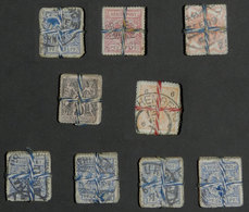 GERMANY: Lot With Several Hundreds German Stamps (+ Austria, France And Great Britain) In Bundles Prepared More Than 75  - Collezioni