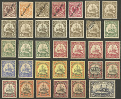 GERMANY - MARSHALL ISLANDS: Lot Of Old Stamps, Used Or Mint (several Without Gum), Fine General Quality, Low Start! - Marshall-Inseln