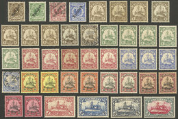 GERMANY - MARIANA ISLANDS: Lot Of Old Stamps, Most Of Fine To VF Quality, Good Opportunity! - Islas Maríanas