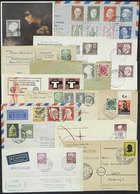 WEST GERMANY: 14 Covers And Cards, Most Used, Almost All Of Fine To VF Quality! - Cartas & Documentos