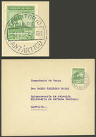 CHILEAN ANTARCTICA: Cover Sent To Santiago On 6/FE/1948, Cancelled "TERRITORIO ANTÁRTICO CHILENO", VF Quality!" - Otros & Sin Clasificación