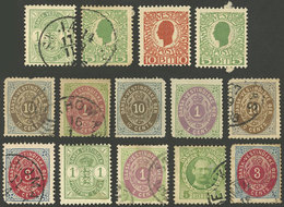 DANISH ANTILLES: Small Lot Of Old Stamps - Other & Unclassified