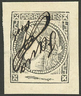 ARGENTINA: GJ.18, Revenue Stamp With Fava Signature, Excellent Quality, Rare! - Corrientes (1856-1880)