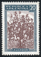 ARGENTINA: GJ.772, 20P. Cotton, Printed On CHALKY PAPER, Mint, Very Fine Quality, Catalog Value US$200 - Sonstige & Ohne Zuordnung