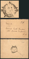 ARGENTINA: Circa 1910: Cover Used Without Postage In Buenos Aires, On Back It Bears An Interesting Datestamp, Excellent  - Préphilatélie