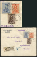 ARGENTINA: Registered Cover Sent From Buenos Aires To The Netherlands On 9/JUN/1921, Franked With 27c. (San Martín Of 2c - Prephilately