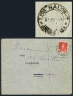 ARGENTINA: Cover Franked By GJ.599, Sent From Tucumán To LOS RALOS (province Of Tucumán) On 4/JUL/1925 And Returned To S - Prefilatelia