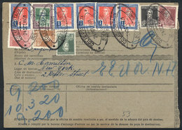 ARGENTINA: Despatch Note Of A Parcel Post Sent From Buenos Aires To USA On 24/OC/1931 With Handsome Postage Of 10.95P. T - Prephilately