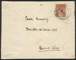 ARGENTINA: Cover Franked By GJ.795, Sent To Buenos Aires On 25/AU/1940, With The Rare Cancel Of CODIHUE (Neuquén), It Me - Prephilately