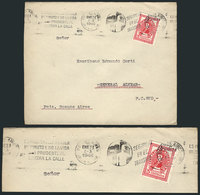 ARGENTINA: Cover Used On 23/JA/1948 With Slogan Machine Postmark About TRAFFIC SAFETY, VF Quality, Rare! - Prephilately