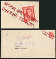 ARGENTINA: FE/1965, Cover Sent From San José To Concepción Del Uruguay Franked With 4P. San Martín And Cancel Of BUS COM - Prefilatelia