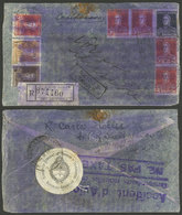 ARGENTINA: PLANE WRECK: Registered Cover Dispatched In Buenos Aires In MAY/1930, It Shows Evident Signs Of Water Damage, - Prephilately