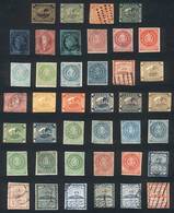 ARGENTINA: Lot Of 10 Classic Stamp FORGERIES, Some Very Well Made, Very Interesting To Study And Learn! - Collections, Lots & Series