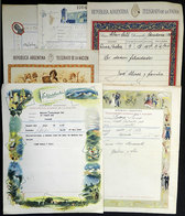 ARGENTINA: 6 Deluxe Or Special TELEGRAMS, Different, Fine To VF Quality, Handsome Group! - Other & Unclassified