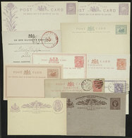 AUSTRALIA: AUSTRALIAN STATES: 11 Old Postal Stationeries, 3 Used, Very Fine General Quality! - Postwaardestukken