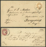 AUSTRIA: 2 Interesting Very Old Used Covers, VF Quality! - Lettres & Documents