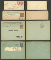 AUSTRIA: 3 Old Postal Stationeries + 1 Interesting Fragment Of 1882 With Attractive Postmark! - Lettres & Documents