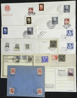 AUSTRIA: 13 Covers Or Cards With Special Postmarks Of The Years 1933 To 1937, Very Thematic! - Sammlungen