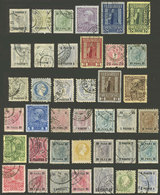 AUSTRIA - LEVANT: Lot Of Old Stamps, Including A PERFIN, Fine General Quality! - Sonstige & Ohne Zuordnung