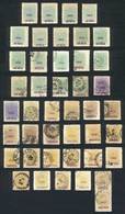 BRAZIL: Sc.151/8, Lot Of Mint And Used Stamps With Varied Postmarks, Very Fine General Quality, Catalog Value US$220+ - Sonstige & Ohne Zuordnung