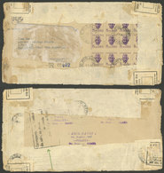 BRAZIL: PLANE WRECK: Cover Sent From Pirajuí To Río Cuarto (Argentina), Flown In An Airplane That Crashed In The State O - Storia Postale