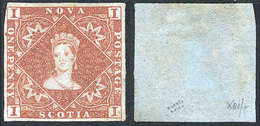 CANADA: Sc.1, Mint No Gum, Wide Margins, Very Nice Example, Catalog Value US$3,500. - Neufs