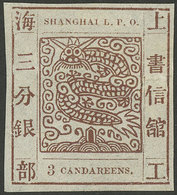 CHINA - SHANGHAI: Sc.20, Mint With Gum And Light Hinge Trace, It Appears To Be A REPRINT, Very Interesting, Low Start! - Collections, Lots & Series