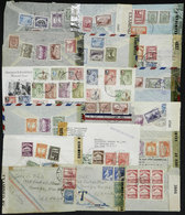 ECUADOR: About 18 Used Covers, Most With CENSOR Labels/marks Of World War II, Nice Frankings! - Equateur
